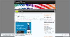 Desktop Screenshot of kaptainmirza.wordpress.com