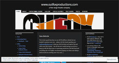 Desktop Screenshot of outfoxproductions.wordpress.com