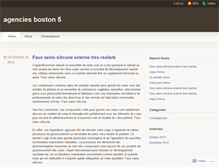 Tablet Screenshot of agenciesboston5.wordpress.com