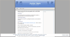 Desktop Screenshot of juniorneix.wordpress.com