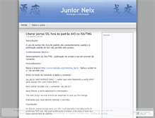 Tablet Screenshot of juniorneix.wordpress.com