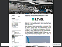 Tablet Screenshot of aeroportodoporto.wordpress.com