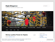 Tablet Screenshot of hijabestore.wordpress.com
