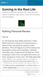 Mobile Screenshot of gamingintherl.wordpress.com