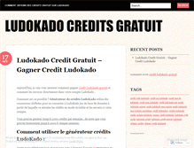 Tablet Screenshot of ludokadocreditsgratuit.wordpress.com