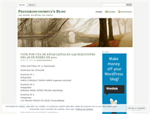 Tablet Screenshot of pioneroscoomeva.wordpress.com