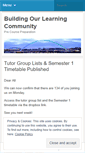Mobile Screenshot of precourseprep.wordpress.com