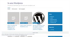 Desktop Screenshot of ioamo.wordpress.com