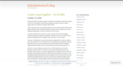 Desktop Screenshot of kukulaladestined.wordpress.com