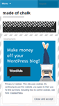 Mobile Screenshot of madeofchalk.wordpress.com