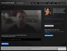 Tablet Screenshot of meganjohnsononline.wordpress.com