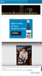 Mobile Screenshot of nashmusicians.wordpress.com
