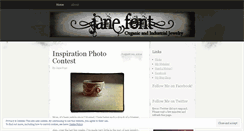 Desktop Screenshot of janefont.wordpress.com