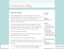 Tablet Screenshot of frklouise.wordpress.com