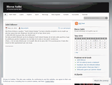 Tablet Screenshot of bleronsalihi.wordpress.com