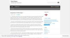 Desktop Screenshot of mobil88.wordpress.com