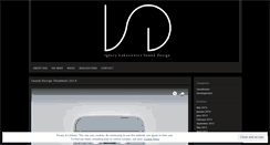 Desktop Screenshot of isounddesign.wordpress.com