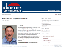 Tablet Screenshot of domeconst.wordpress.com
