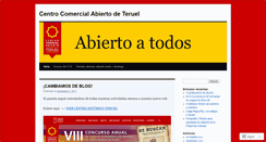 Desktop Screenshot of centrocomercialabierto.wordpress.com