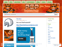Tablet Screenshot of pretzelarmyofcp.wordpress.com