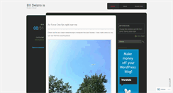 Desktop Screenshot of billdelano.wordpress.com