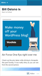 Mobile Screenshot of billdelano.wordpress.com