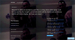 Desktop Screenshot of 46forum.wordpress.com