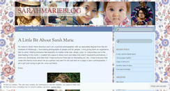 Desktop Screenshot of itssarahmarie.wordpress.com