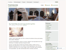 Tablet Screenshot of ciszterci.wordpress.com