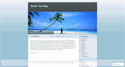 Desktop Screenshot of keraladottravel.wordpress.com