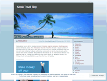 Tablet Screenshot of keraladottravel.wordpress.com