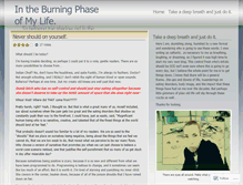 Tablet Screenshot of burningphase.wordpress.com