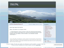 Tablet Screenshot of drijus.wordpress.com