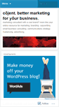 Mobile Screenshot of cojent7.wordpress.com