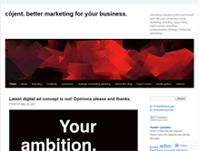 Tablet Screenshot of cojent7.wordpress.com