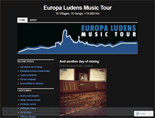 Tablet Screenshot of europaludensmusictour.wordpress.com