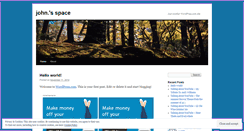 Desktop Screenshot of johnjones509.wordpress.com