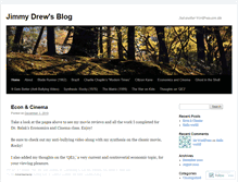Tablet Screenshot of jimmydrew.wordpress.com