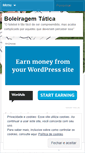 Mobile Screenshot of boleiragemtatica.wordpress.com