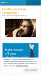 Mobile Screenshot of esteticadelaluz.wordpress.com