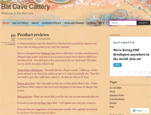 Tablet Screenshot of batcavecattery.wordpress.com