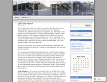 Tablet Screenshot of cjblost.wordpress.com