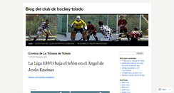 Desktop Screenshot of clubhockeytoledo.wordpress.com