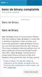 Mobile Screenshot of emcom.bancdebinarycomplaints.wordpress.com