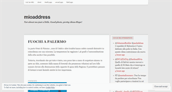 Desktop Screenshot of mioaddress.wordpress.com