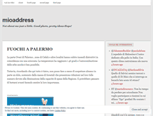 Tablet Screenshot of mioaddress.wordpress.com