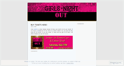 Desktop Screenshot of girlsnightoutinsedaliamo.wordpress.com