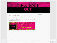 Tablet Screenshot of girlsnightoutinsedaliamo.wordpress.com