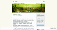 Desktop Screenshot of mybarcelonaerasmus.wordpress.com