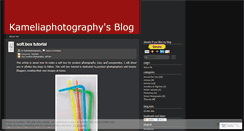 Desktop Screenshot of kameliaphotography.wordpress.com